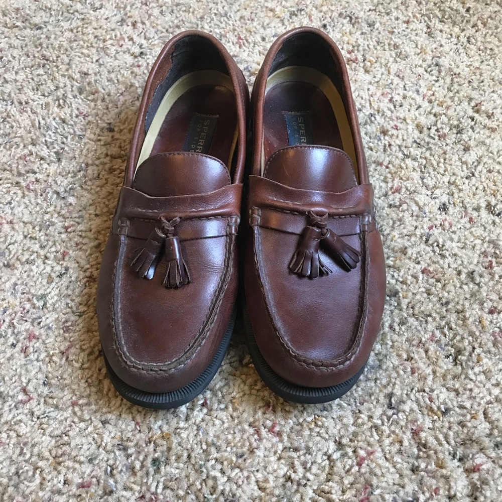 Sperry Top-Sider in Brown Leather